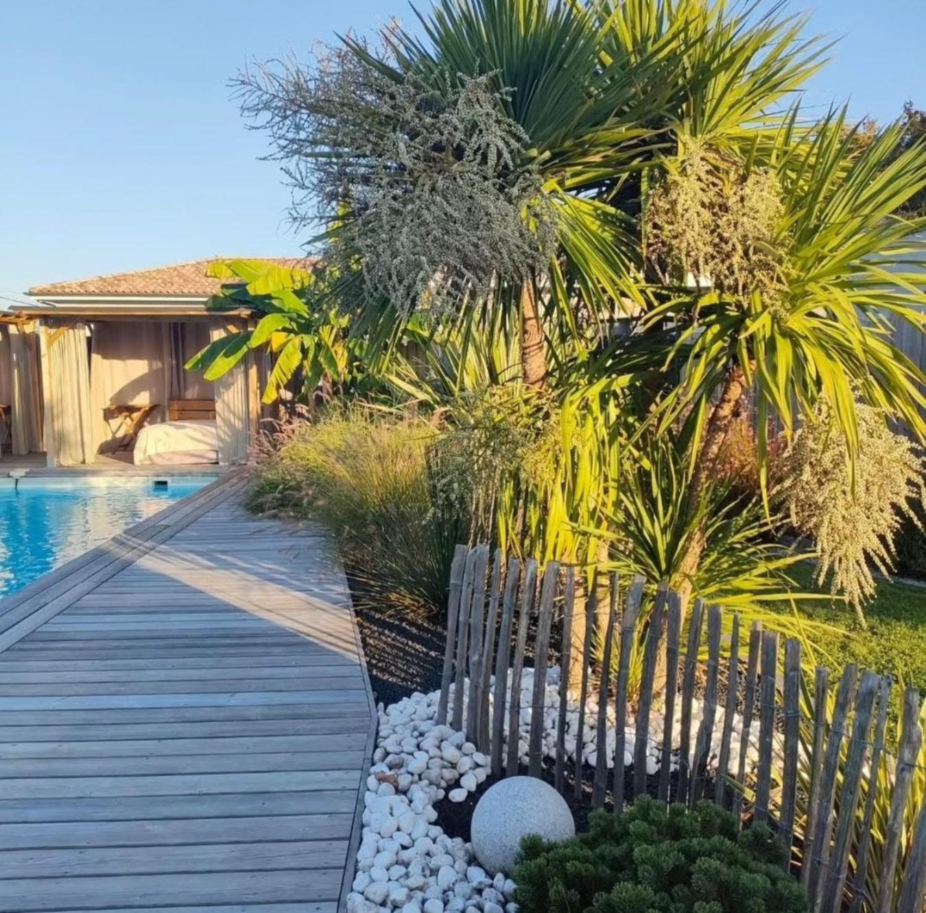 Le Clos Fleuri Proche De Bordeaux Ferienhaus *